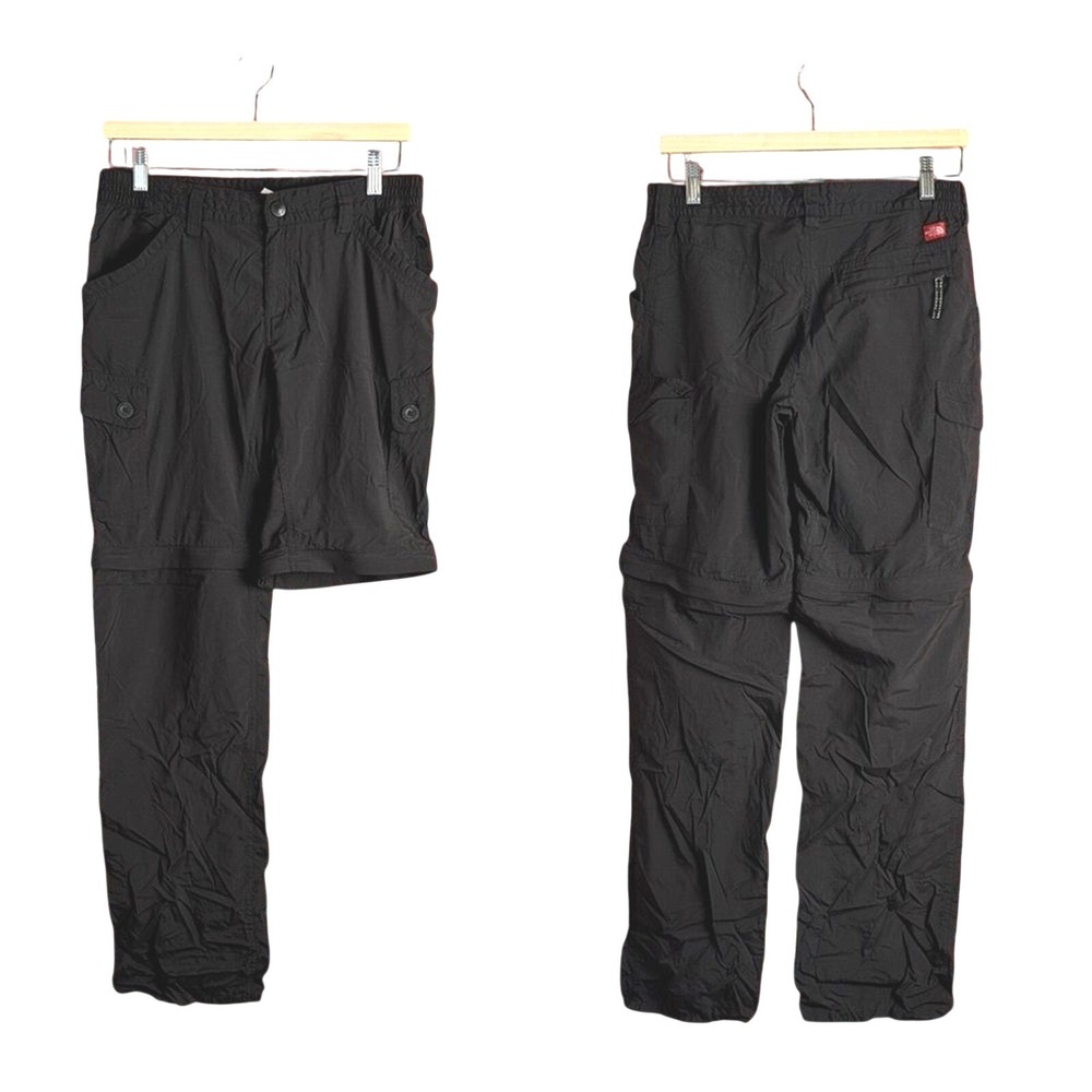 THE NORTH FACE Women's Zip Off Convertible Cargo Pants AU3C Black Size‎ 6